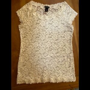 Moda International Victoria’s Secret Boho Lace Top